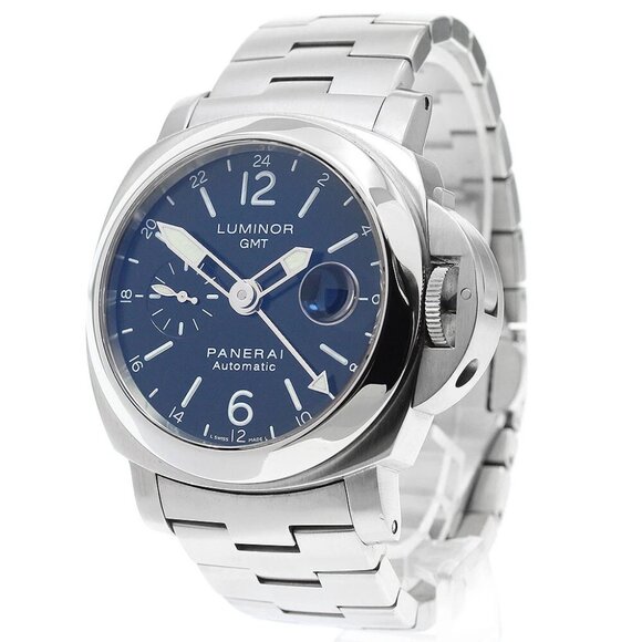 PANERAI Luminor PAM00297 GMT Date Small Second Automatic Men's Watch - Picture 1 of 11